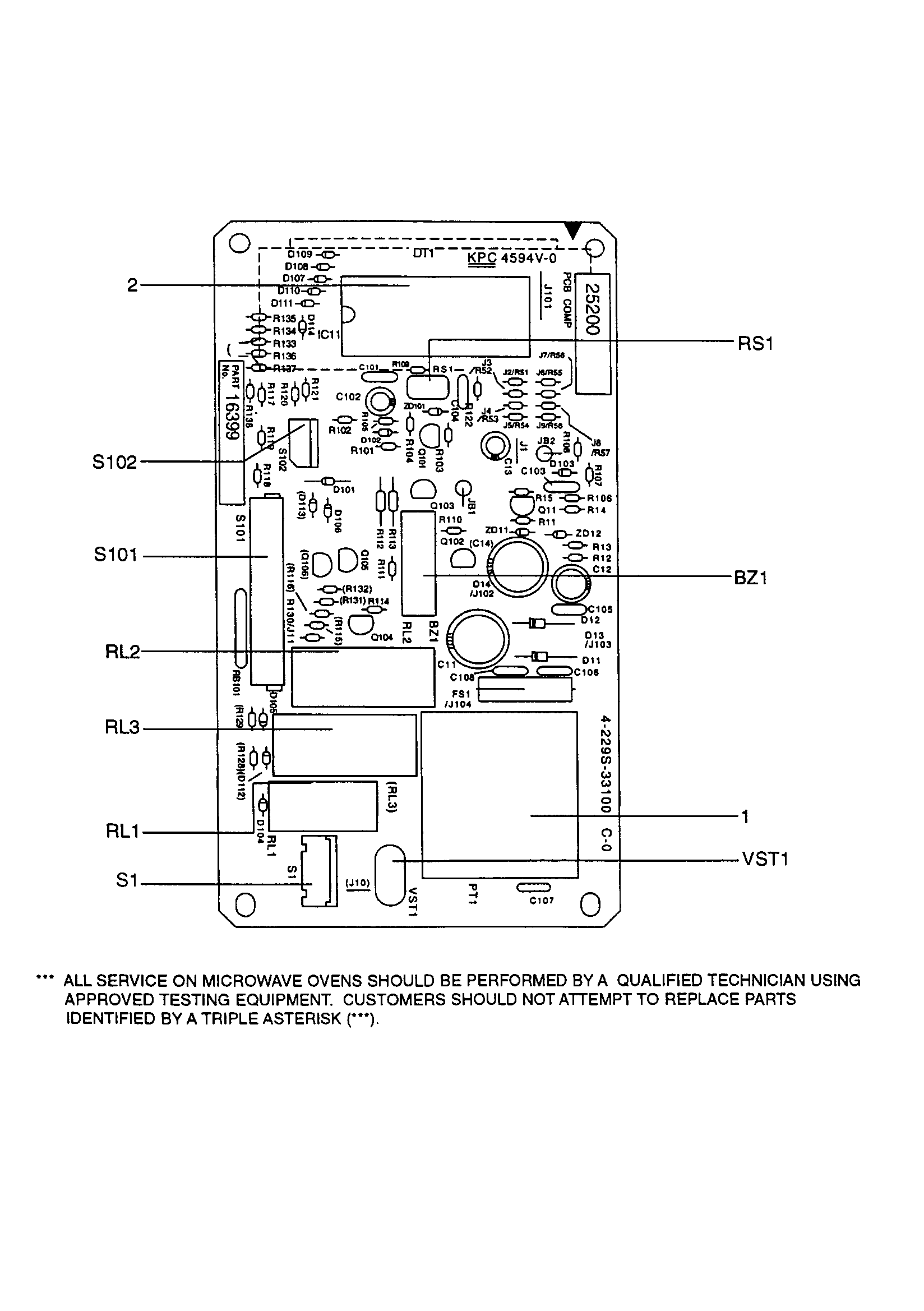 Power/control circuit #163999