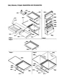 Deli/shelves/crisper/accessories
