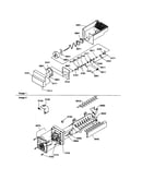 Ice bucket auger/ice maker