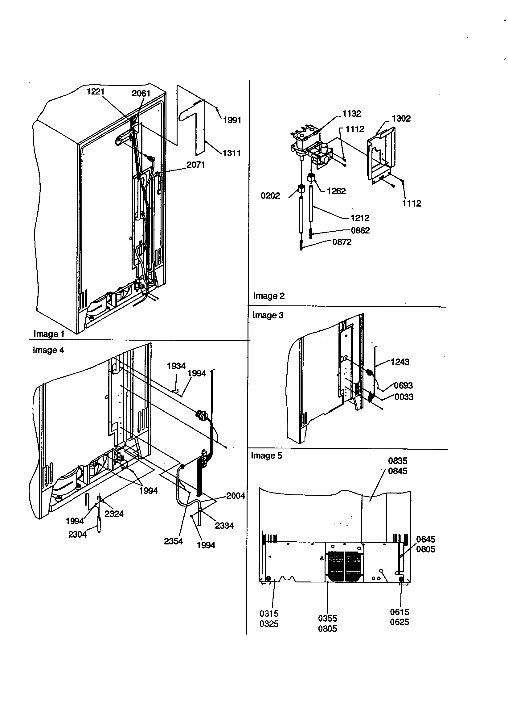 Cabinet back