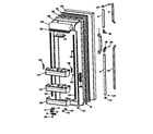 GE TFH27PRSMAA fresh food door diagram