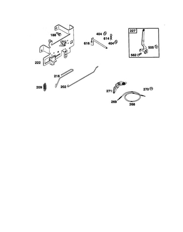 Governor control lever