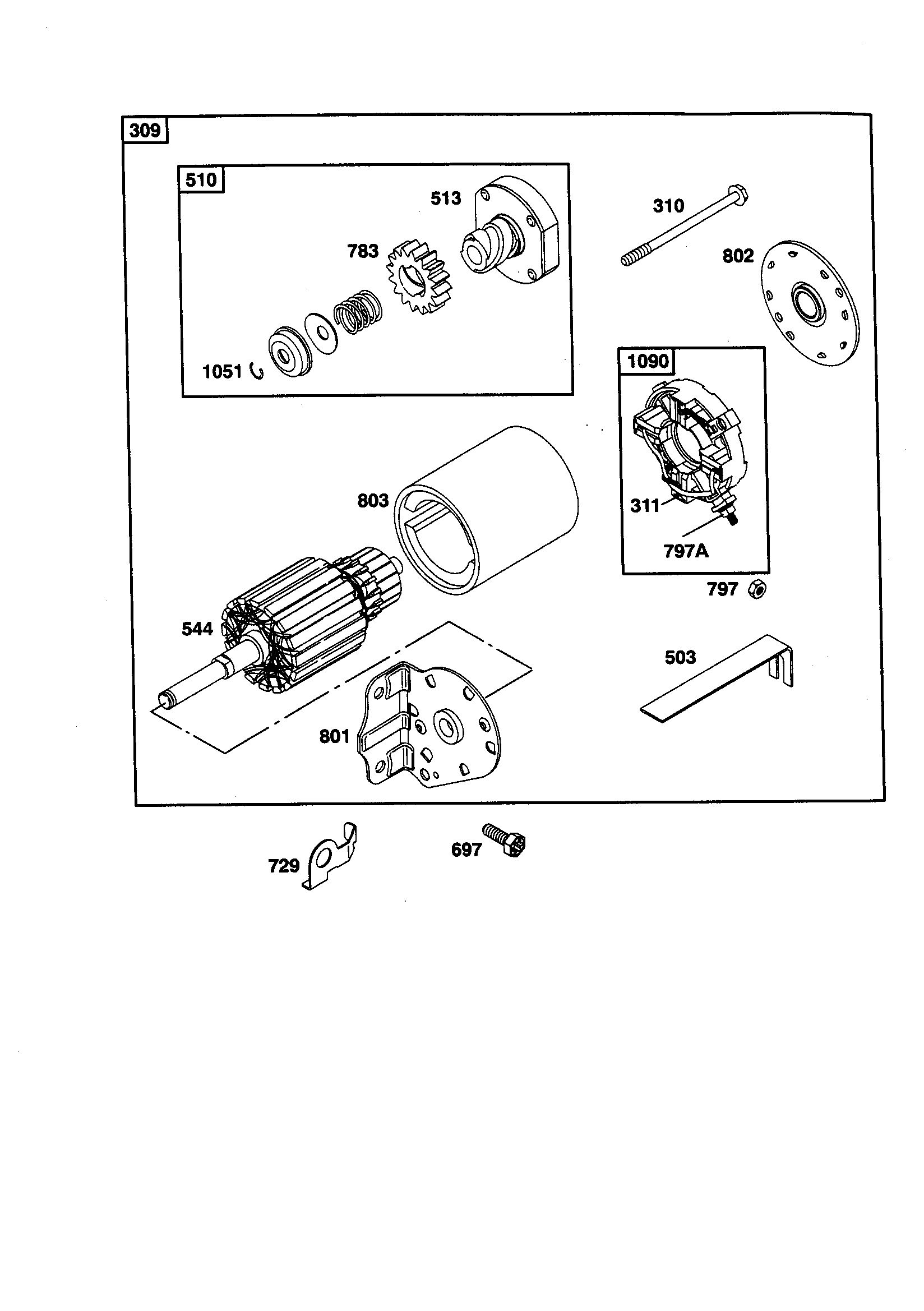 Starter motor