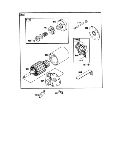Starter motor