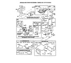 Briggs & Stratton 311777-0144-E1 carburetor/air cleaner diagram