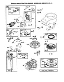 Starter motor/ flywheel