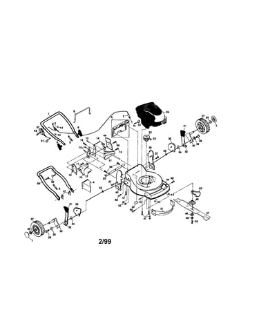 Rotary lawn mower