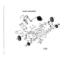 Craftsman 917388030 rotary lawn mower diagram