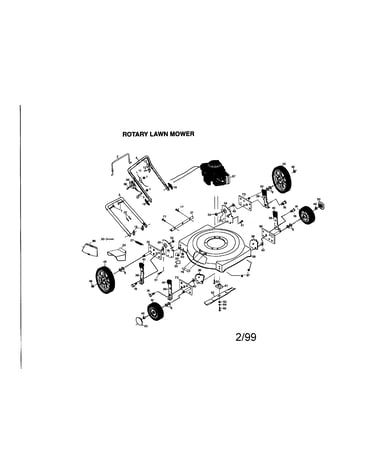 Rotary lawn mower
