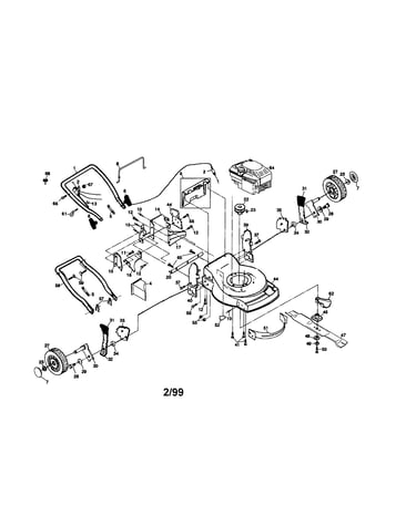 Rotary lawn mower