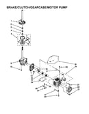 Brake/clutch/gearcase/motor/pump
