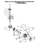 Brake/clutch/gearcase/motor/pump