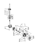 Brake/clutch/gearcase/motor/pump