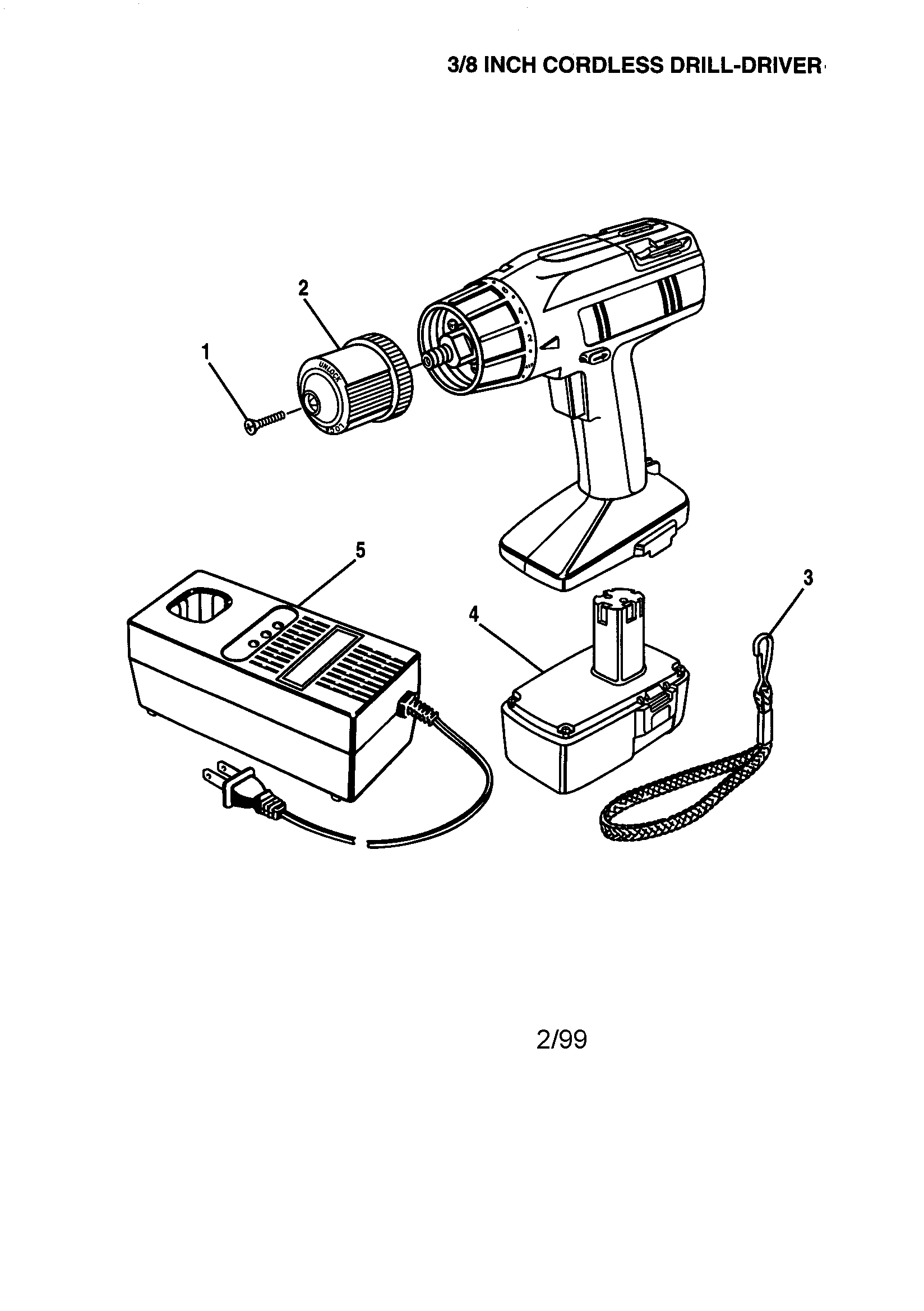 3/8" CORDLESS DRILL-DRIVER