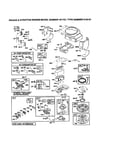 Blower housing and flywheel parts
