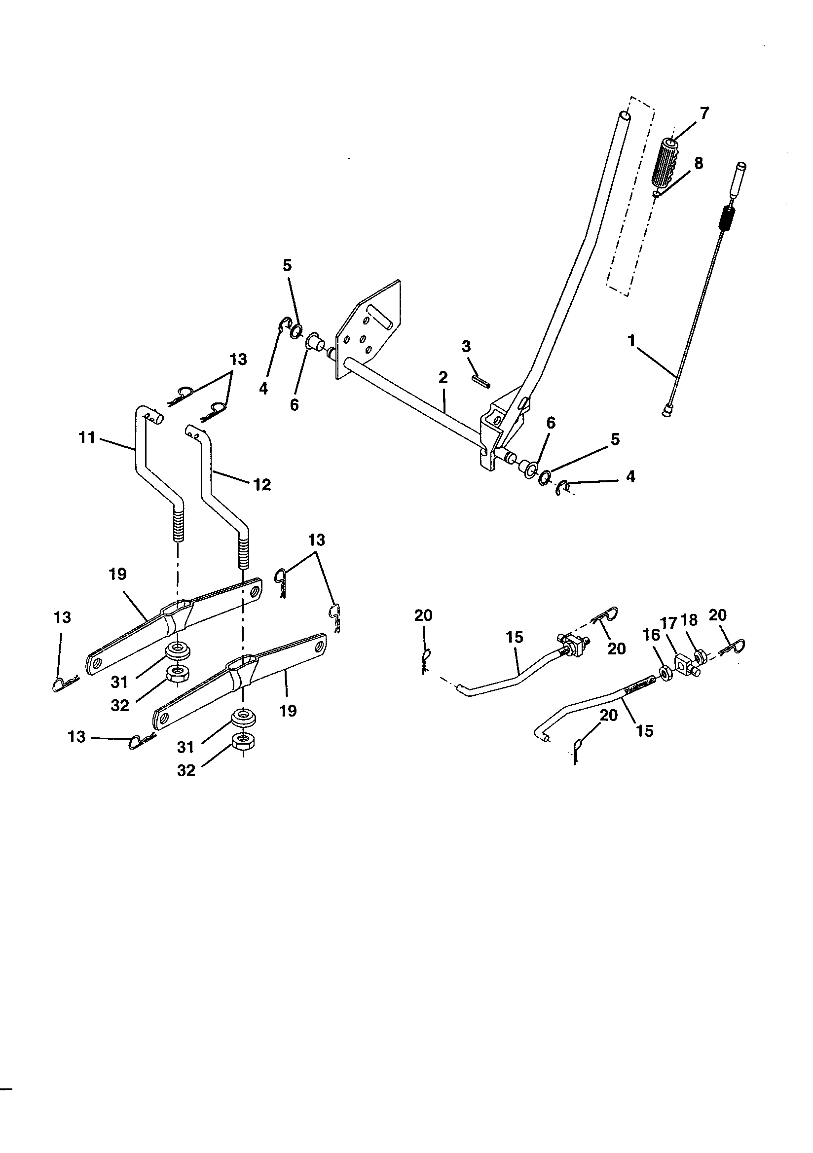Mower lift