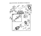 Craftsman 917255470 motor and drive starter diagram