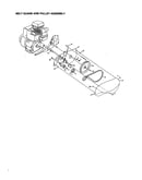 Belt guard and pulley assembly
