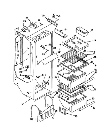 Refrigerator liner