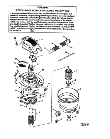 16 gallon wet/dry vac