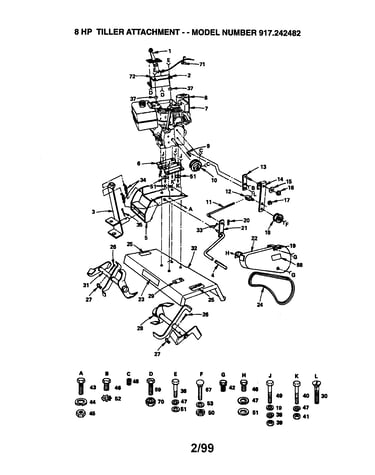 Engine and tines
