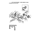 Craftsman 917242482 transmission and gauge wheels diagram