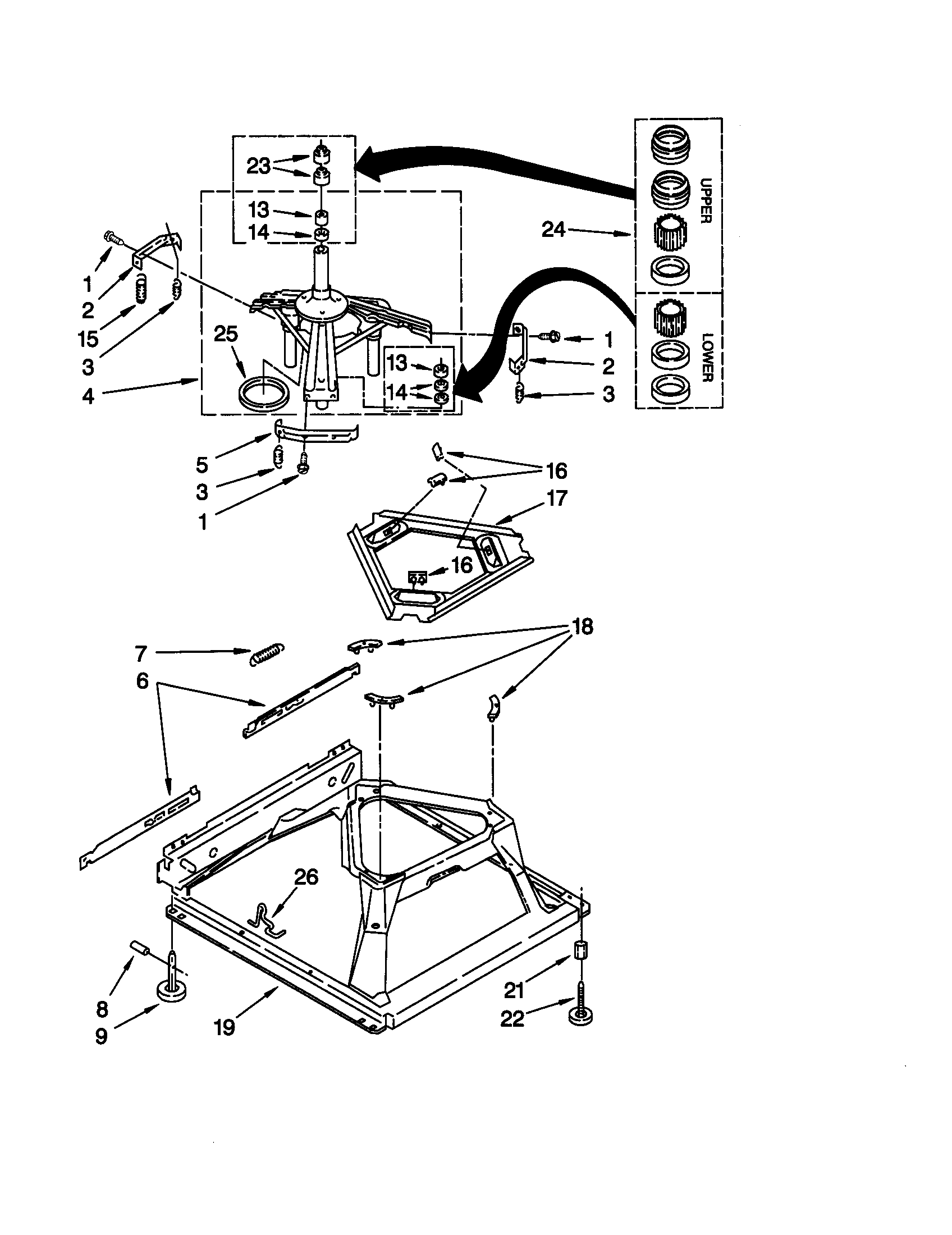 Machine base