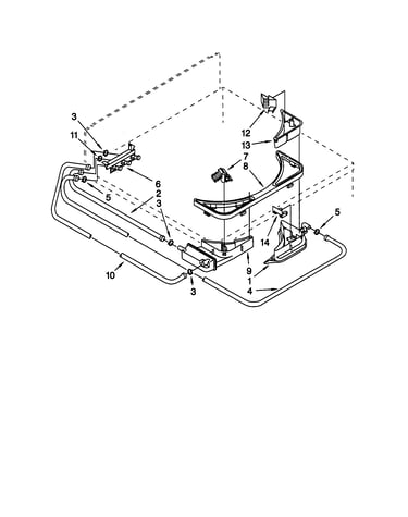 Bleach/detergent/rinse dispenser