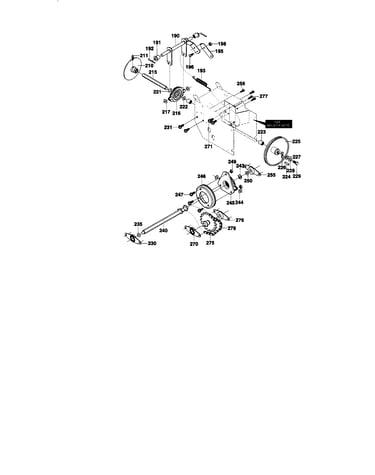 Drive components repair parts