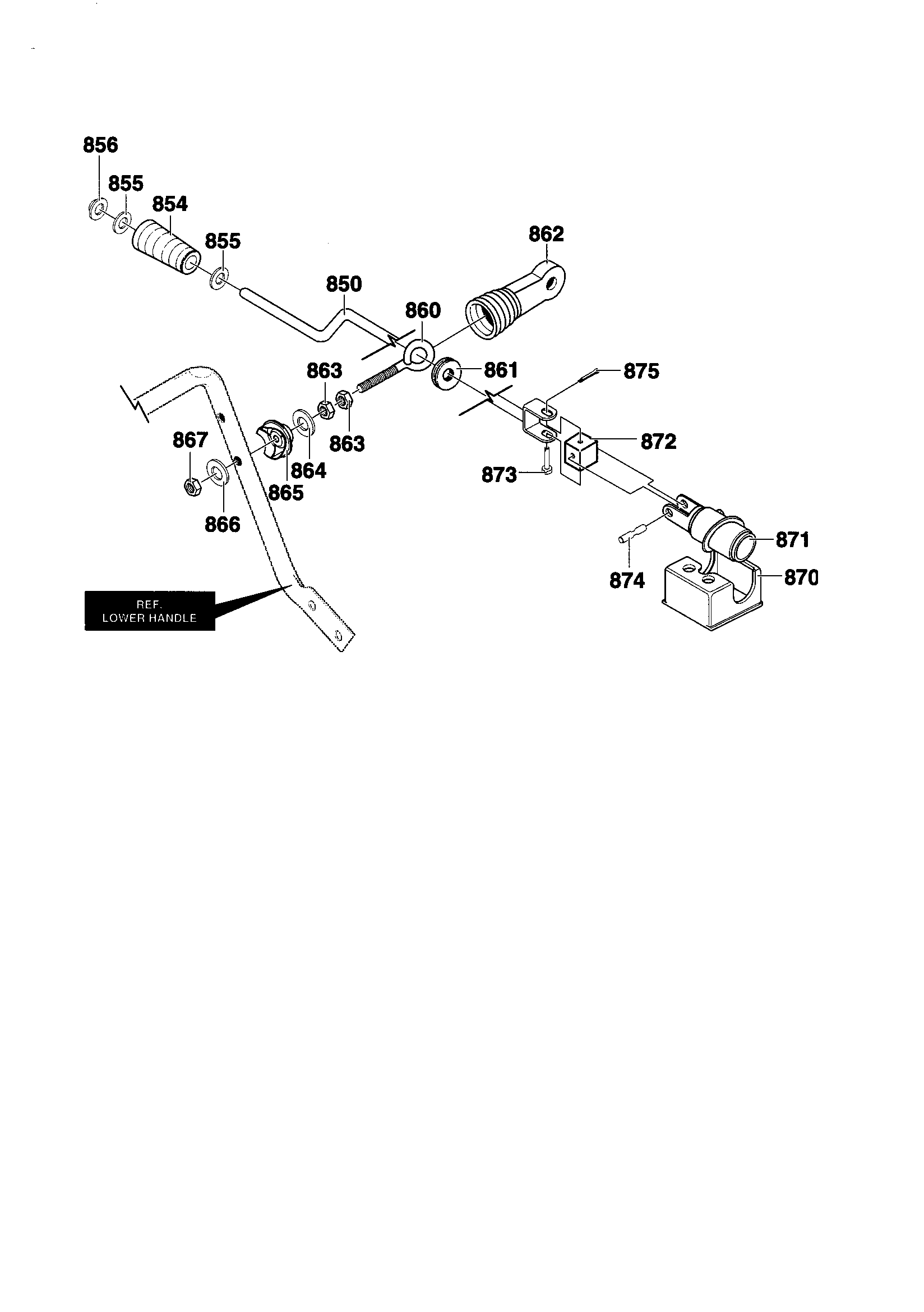 Chute rod repair
