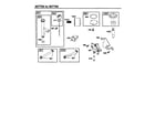 Briggs & Stratton 407700 TO 407799 (0027,0100,0118) dipstick and tube assembly diagram