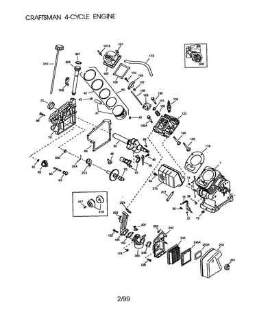 Craftsman 4-cycle engine