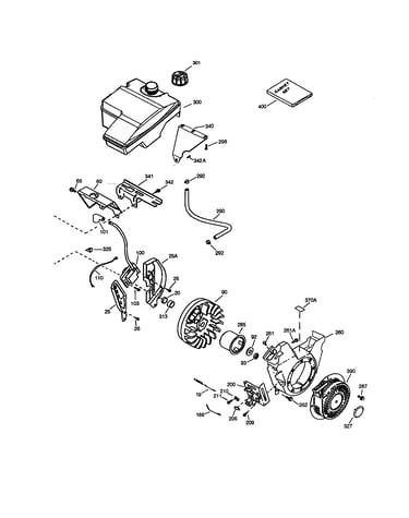 Flywheel/rewind starter
