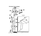 MTD 624804X81 discharge chute assembly diagram