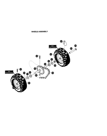 Wheels assembly
