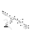 Chute rod repair parts
