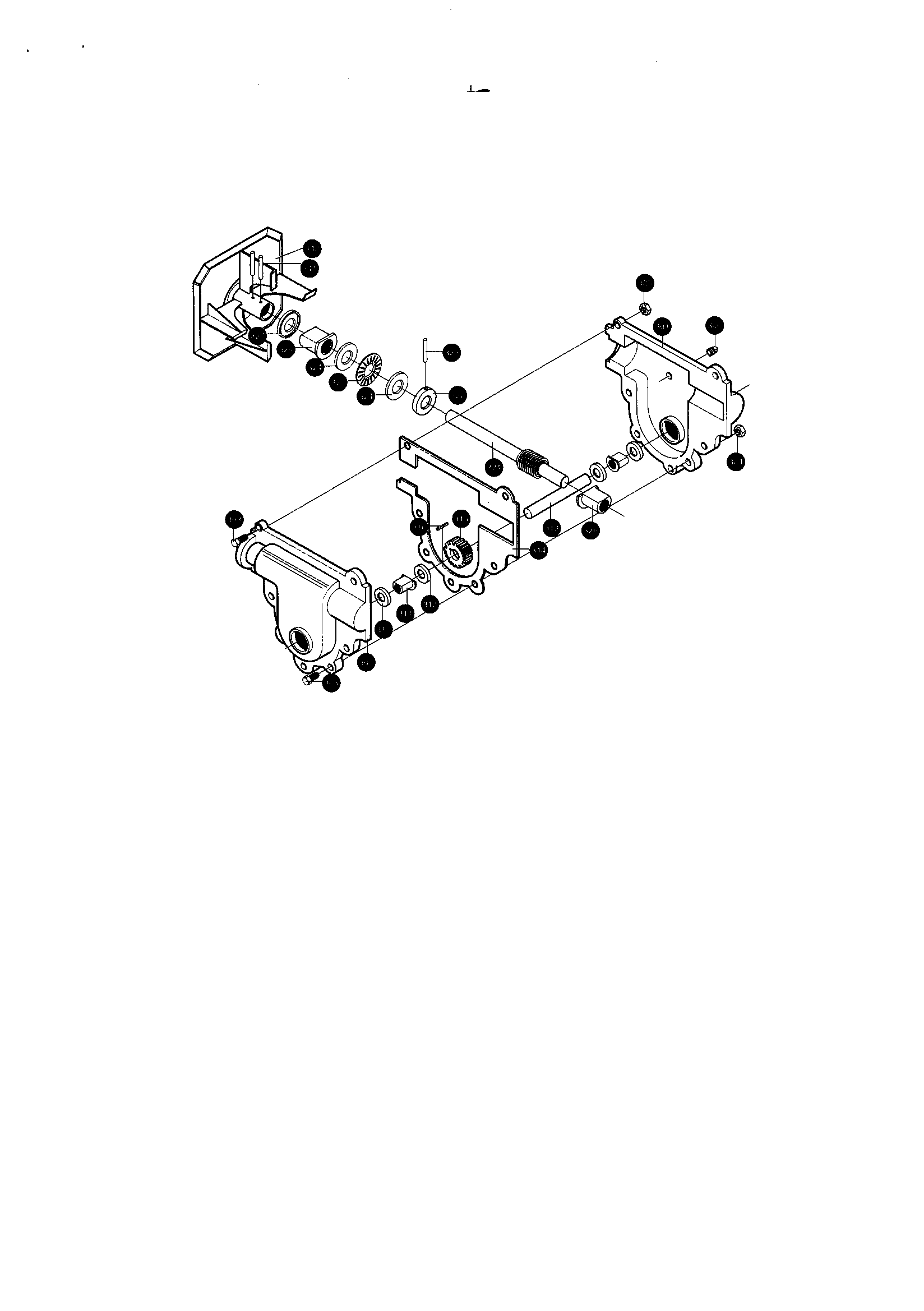 Gear case assembly
