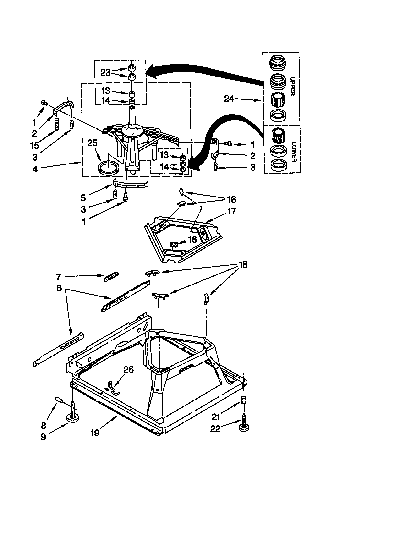 Machine base