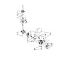 Kenmore 11026702694 brake/clutch/gearcase/motor/pump diagram
