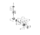 Kenmore 11029842991 brake/clutch/gearcase/motor/pump diagram