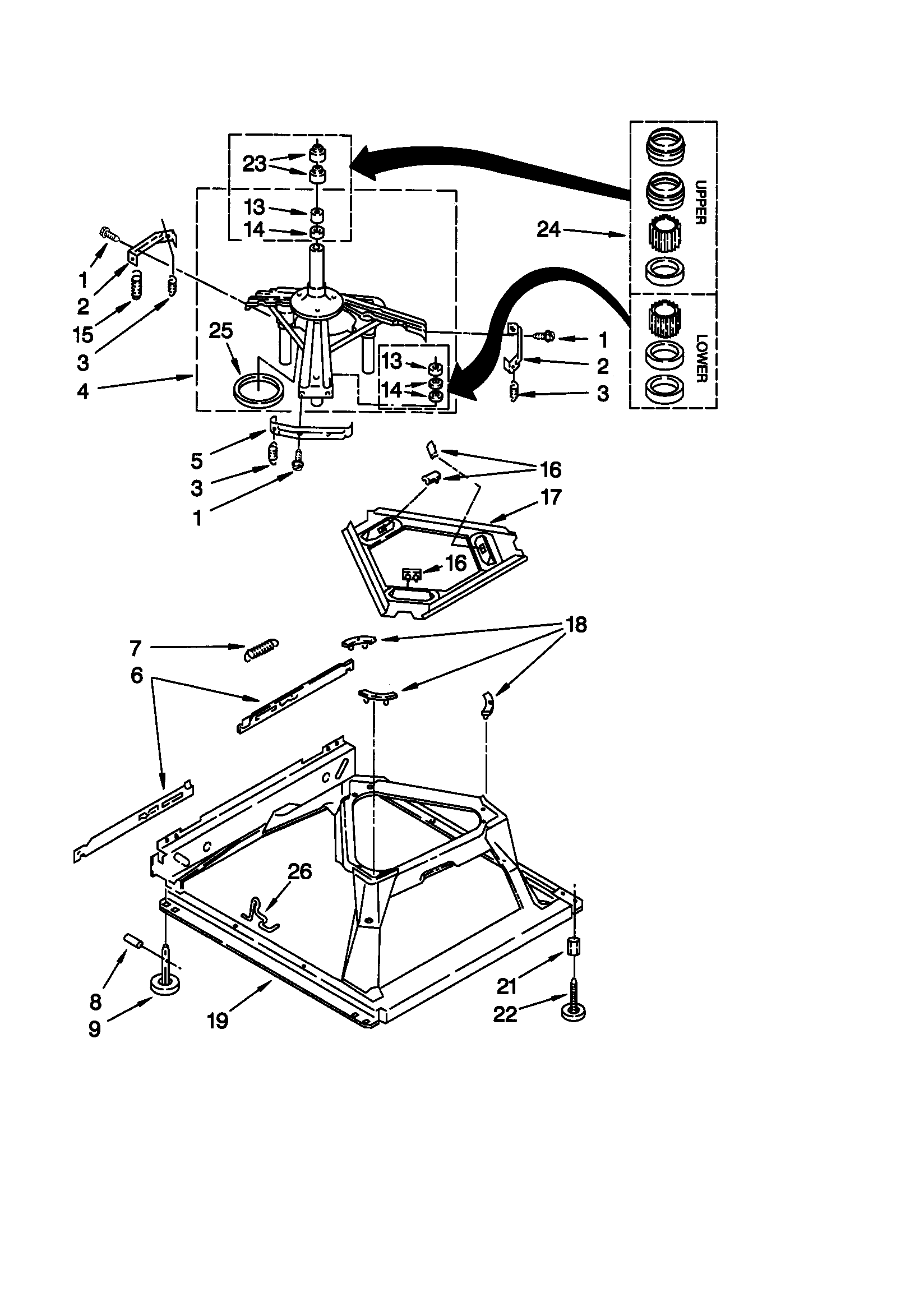 Machine base