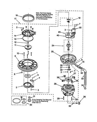 Pump and motor