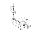 Kenmore 11028942891 brake/clutch/gearcase/motor/pump diagram