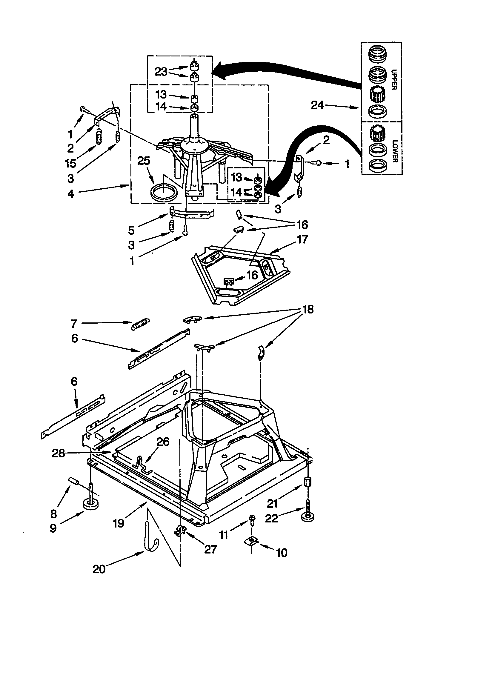 Machine base