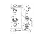 Kenmore 66515831794 pump and motor diagram