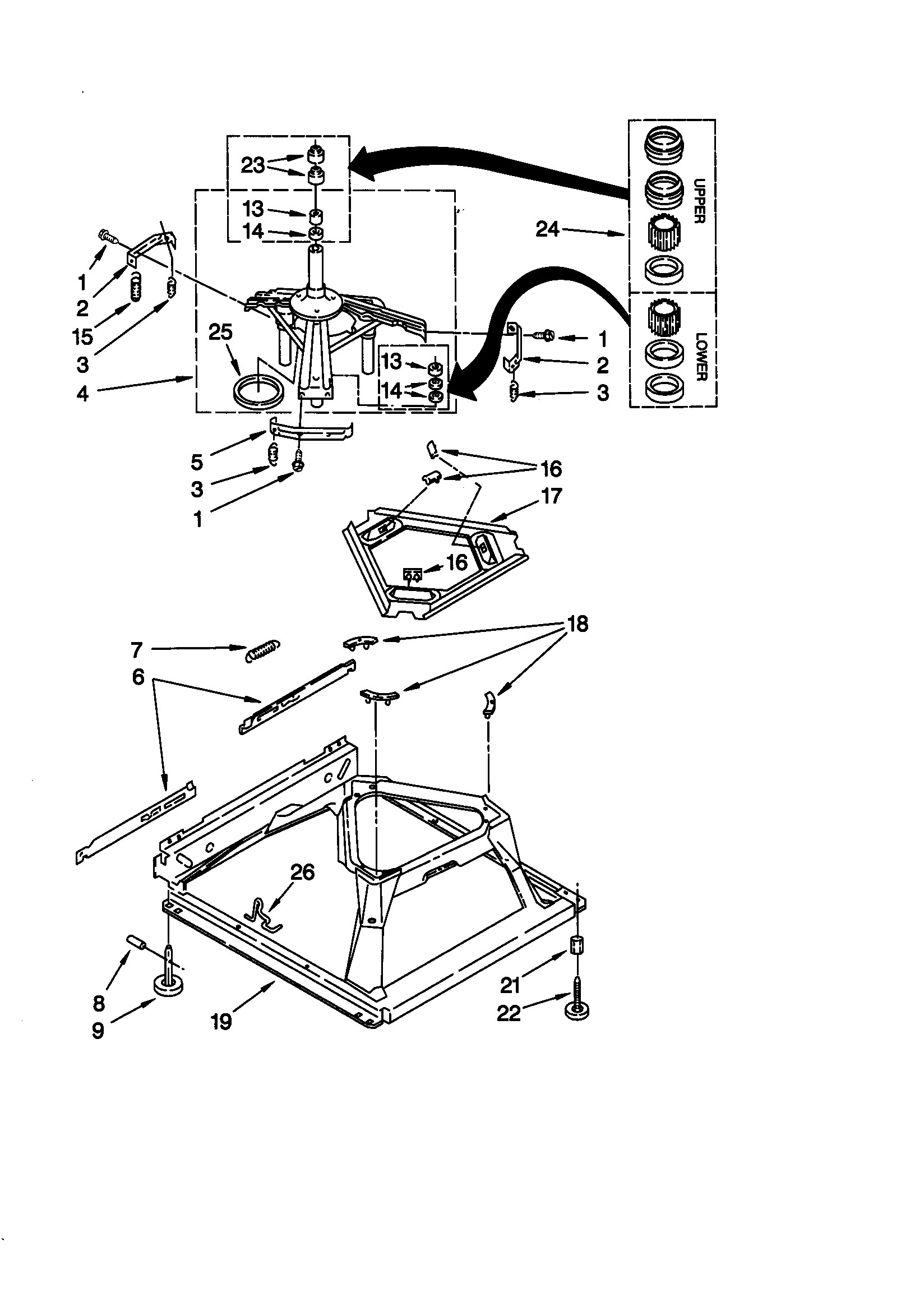 Machine base