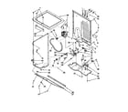 Kenmore 11088762792 dryer cabinet/motor diagram