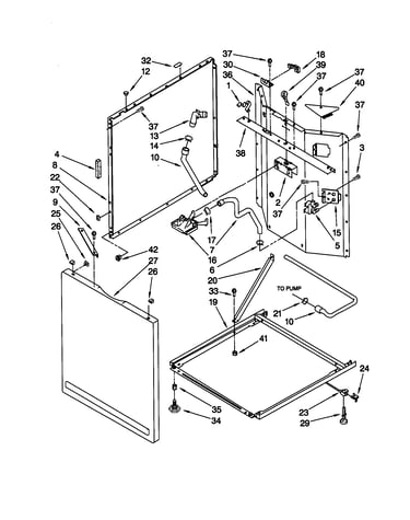 Washer cabinet