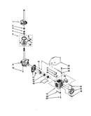 Brake/clutch/gearcase/motor/pump