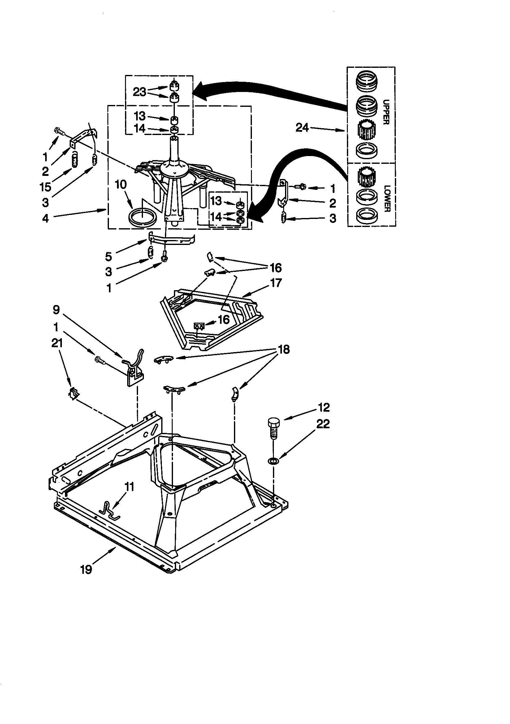 Machine base